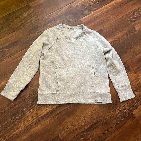 Lululemon Scuba Crewneck gray size 4 - Picture 2 of 3